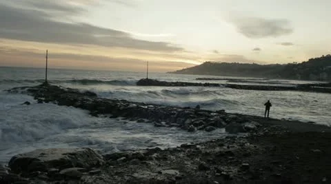 SEASIDE_FISHING Video stock 11131919