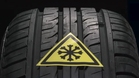 Tires 4k Stock Video Footage 