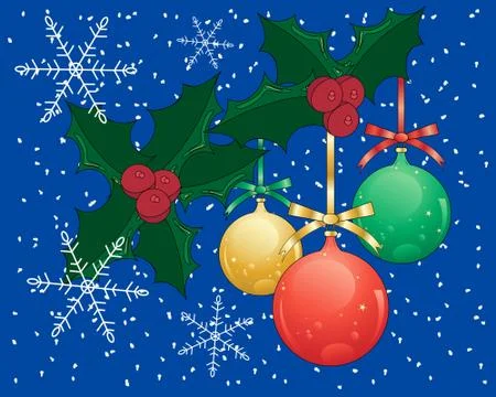 Seasonal background Stock Illustration
