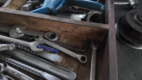 Seasonal DIY Toolbox Essentials for Home Stock Footage 277487402