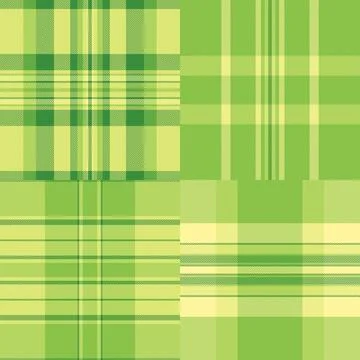 Seasonal plaid pattern pack prepared for printable products. Suitable for p.. Stock Illustration