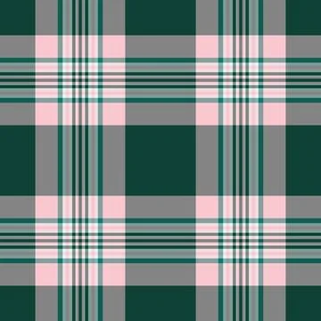 Seasonal vector pattern background, shirt fabric tartan textile. Fade plaid.. Stock Illustration
