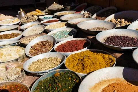 Seasoning spices Stock Photos