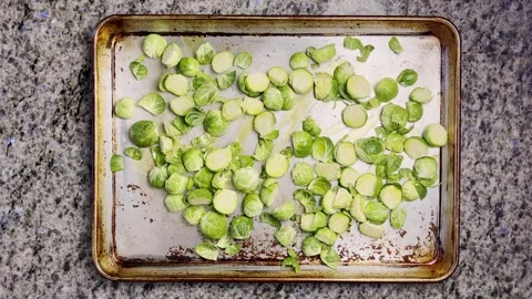 Seasoning sprouts Stock Footage 318545432