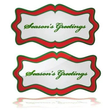 Season's greetings Stock Illustration