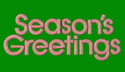 Season's Greetings Stock Illustration