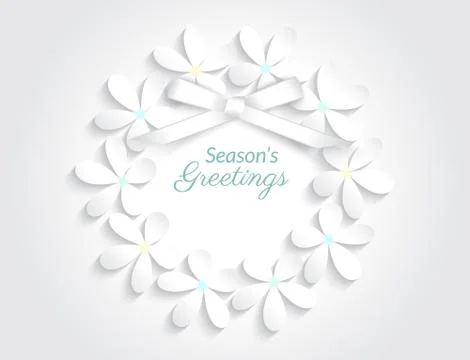 Seasons greetings Stock Illustration