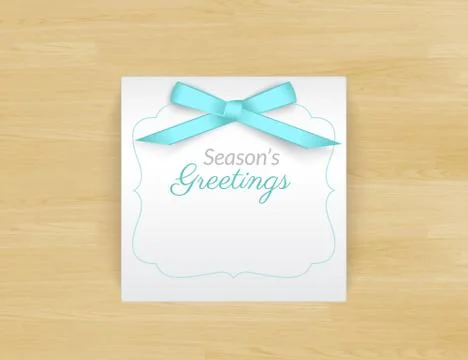 Seasons greetings Stock Illustration