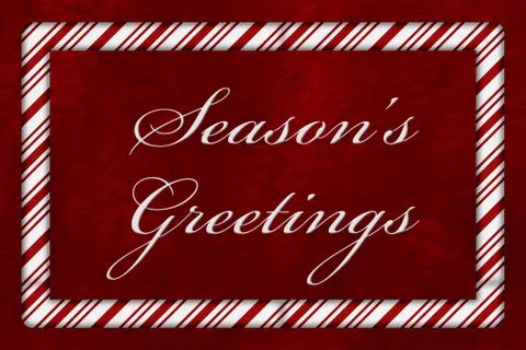 Season's Greetings Stock Illustration