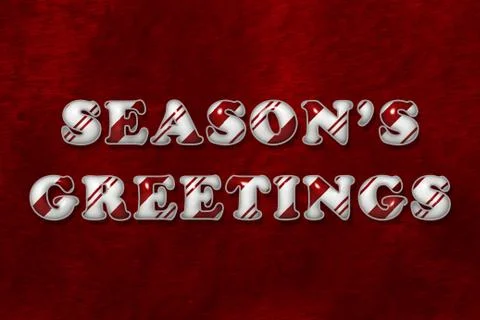 Season's Greetings Stock Illustration