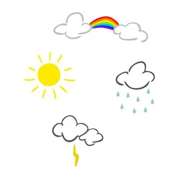 Seasons Stock Illustration