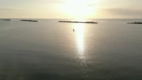 Seasunset  in Italy Video stock 208306583