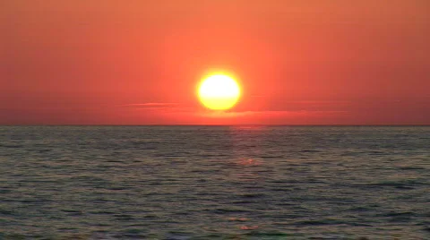 Sea:sunset:timelapse Video stock 855741