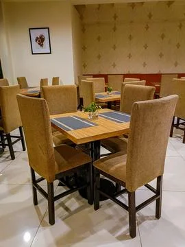 A Seat at the Finest Table 库存照片