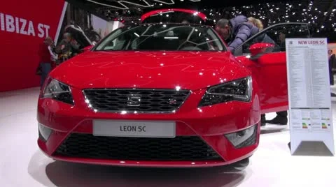 SEAT LEON SC Stock Footage 22157413