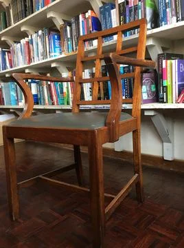 A Seat In The Library Stock-Fotos