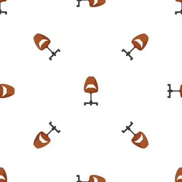 Seat pattern seamless vector Stock Illustration