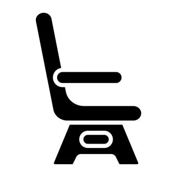 Seat Vector Icon Design Illustration Illustrazione stock