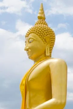 Seated buddha image Stock Photos