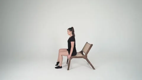 Seated calf raises Stock Footage 314195036