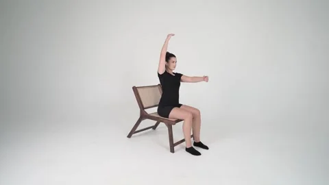 Seated Deadbug Stock Footage 314195597