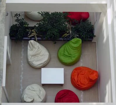 Seating group 스톡 사진