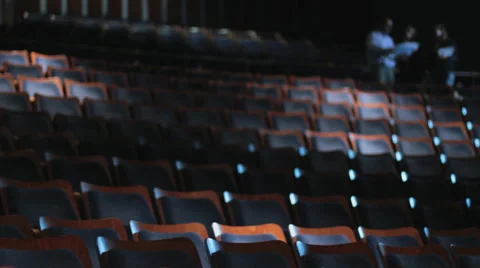 Seats empty ampitheater 3 Stock Footage 30232779