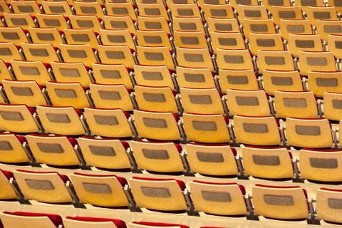 Seats of a Stadium Stock Photos