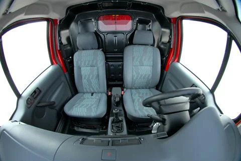 Seats in the van Foto stock