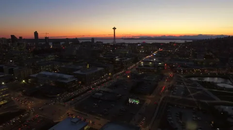 Seattle Aerial Stock Footage 49733842