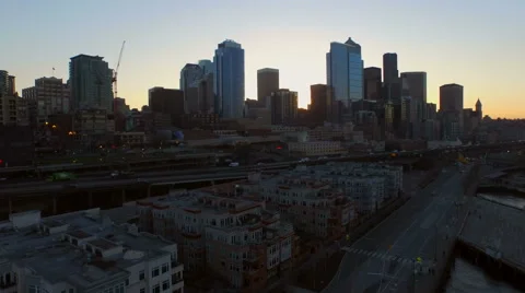 Seattle Aerial Stock Footage 49734860