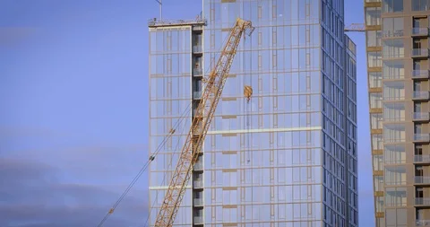 Seattle Amazon Headquarters HQ1 Vídeo Stock 98292123