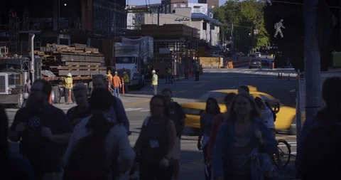 Seattle Amazon Headquarters HQ1 Stock Footage 98293693