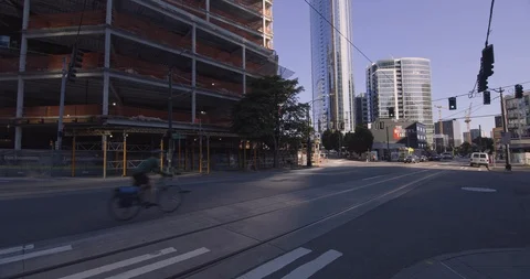 Seattle Amazon Headquarters HQ1 Stock Footage 98293715
