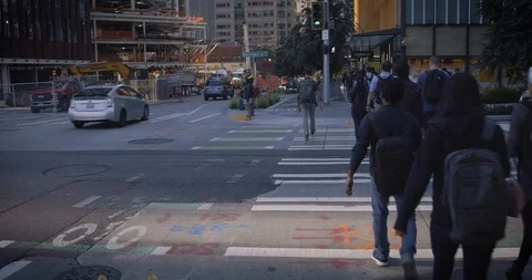 Seattle Amazon Headquarters HQ1 스톡 동영상 98295035