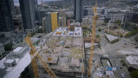 Seattle Amazon Headquarters HQ1 스톡 동영상 98304762