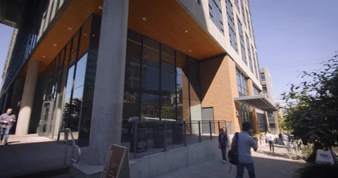 Seattle Amazon Headquarters HQ1 스톡 동영상 98307342