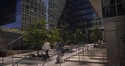 Seattle Amazon Headquarters HQ1 스톡 동영상 98307813