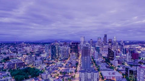 Seattle cityscape 動画素材 63809880