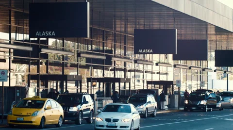 Seattle departure Video stock 32660101