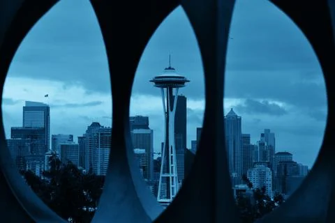 Seattle downtown Foto stock