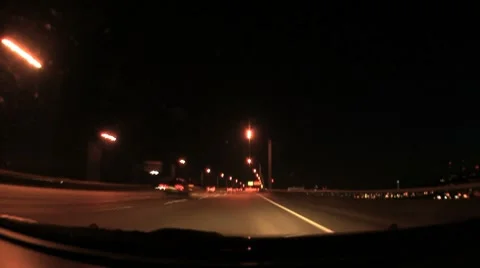 Seattle Drive Stock Footage 8563886