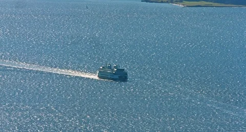 Seattle ferry Vídeos de archivo 90366694