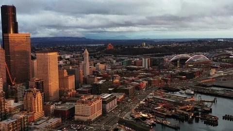 Seattle Stock Footage 124647729