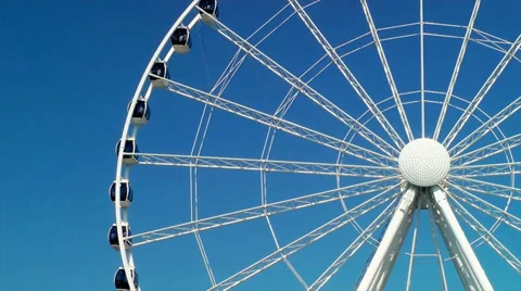 The Seattle Great Wheel Stock-Footage 32660343