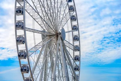 The Seattle Great Wheel Stock Photos