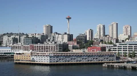 Seattle Harbor 001 Stock Footage 21109944