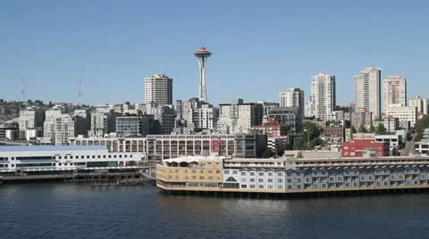 Seattle Harbor 003 Stock Footage 21092787