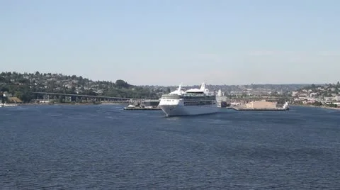 Seattle Harbor 010 Stock Footage 21113350
