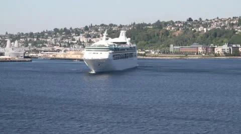 Seattle Harbor 011 Video stock 21095707